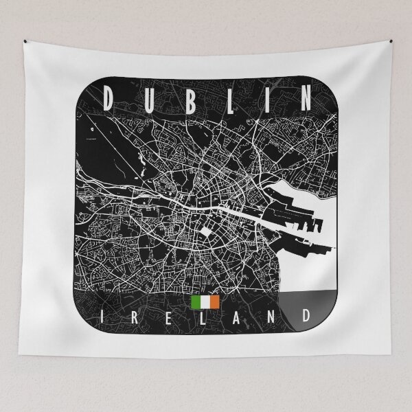 Item preview, DUBLIN MAP IRELAND designed and sold by hatimelhag.