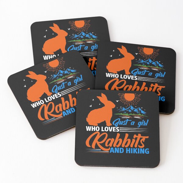 Item preview, Just a Girl who Loves Rabbits and Hiking designed and sold by eajob.