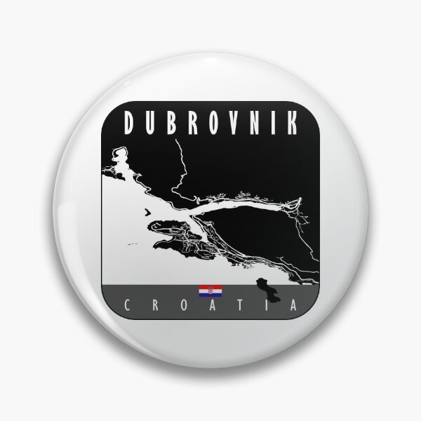 Item preview, DUBROVNIK MAP CROATIA designed and sold by hatimelhag.