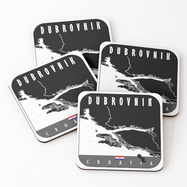 Item preview, DUBROVNIK MAP CROATIA designed and sold by hatimelhag.