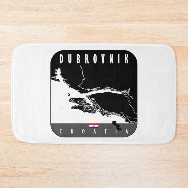 Item preview, DUBROVNIK MAP CROATIA designed and sold by hatimelhag.