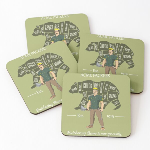 Item preview, ACME Packers butchering Bears  designed and sold by scottebast.