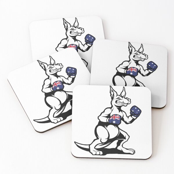 Item preview, Boxing Kangaroo, Australian Boxing Kangaroo designed and sold by JasKei-Designs.
