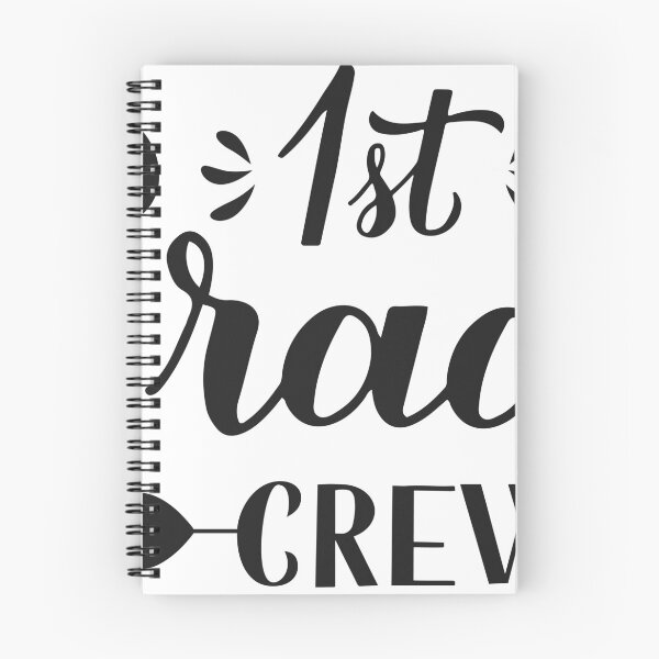 Item preview, 1st Grade Crew calligraphy lettering. First day of school designed and sold by LaBelezoka.