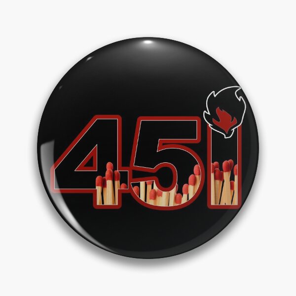 Item preview, Fahrenheit 451  designed and sold by AndrewCotten.