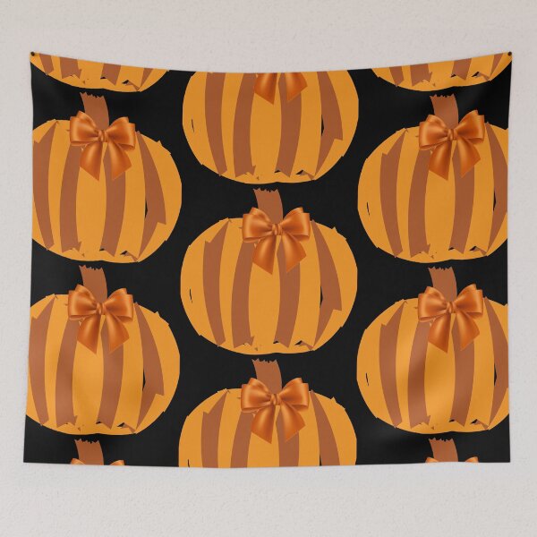 Item preview, Crafty Halloween Pumpkin, Fun with Ribbon designed and sold by GeoTeasters.