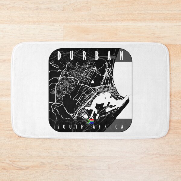 Item preview, DURBAN MAP SOUTH AFRICA designed and sold by hatimelhag.