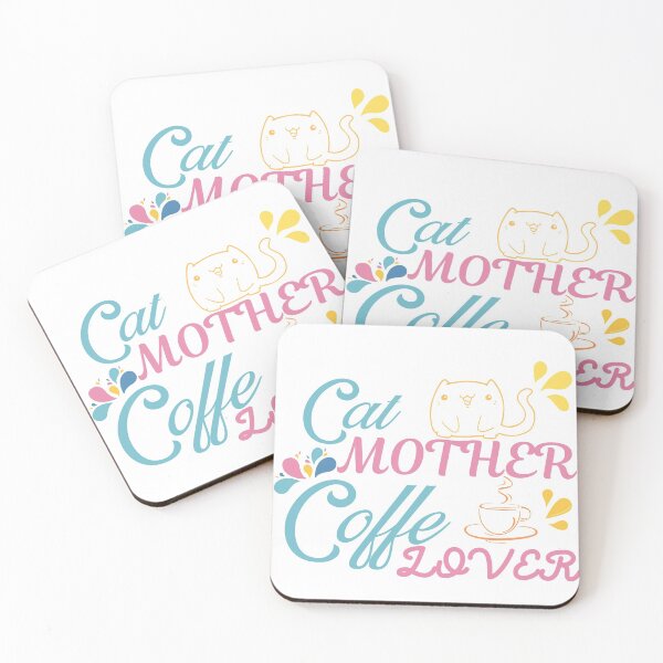 Item preview, Cat Mother Coffe Lover designed and sold by WordArtDesign.