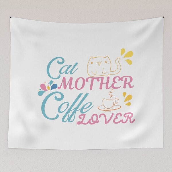 Item preview, Cat Mother Coffe Lover designed and sold by WordArtDesign.