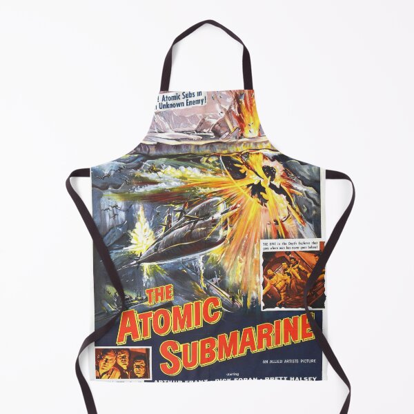 Item preview, The Atomic Submarine classic sci-fi movie poster designed and sold by beachcamper.