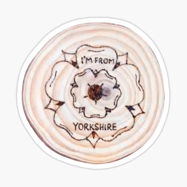 I'm From Yorkshire, Yorkshire Day Sticker