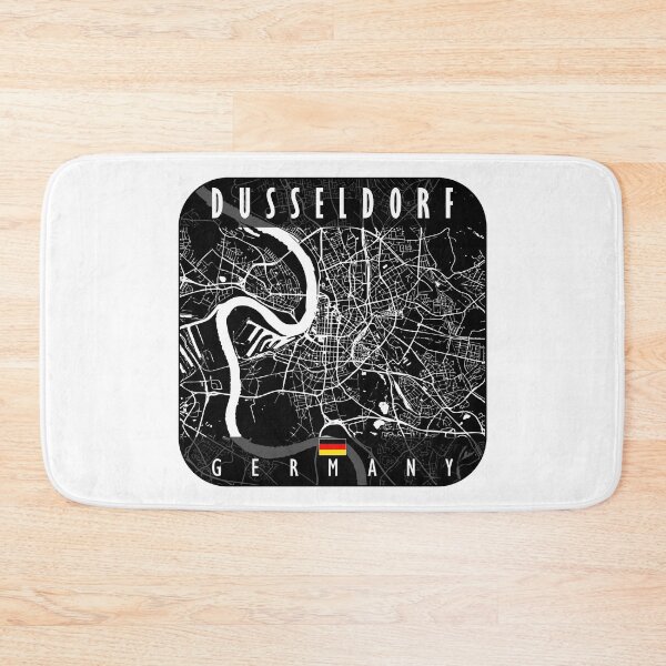 Item preview, DUSSELDORF MAP GERMANY designed and sold by hatimelhag.