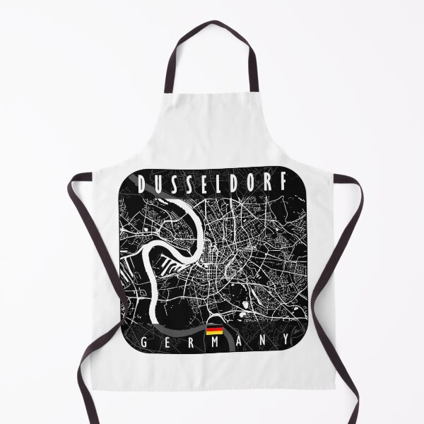 Item preview, DUSSELDORF MAP GERMANY designed and sold by hatimelhag.