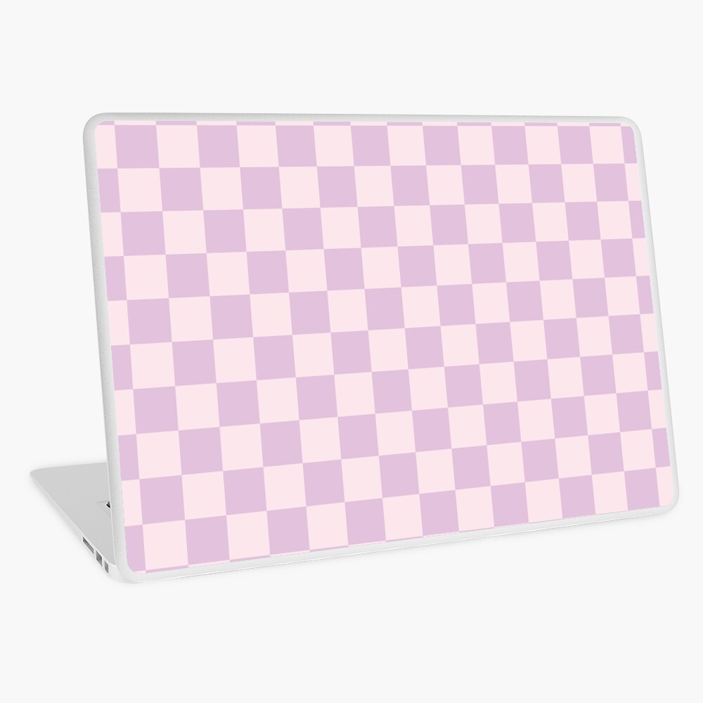 Large Light Millennial Pink Pastel Color Checkerboard Wrapping