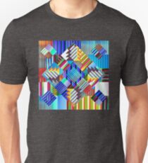 Kindisch Gambino - Weil das Internetmuster Slim Fit T-Shirt