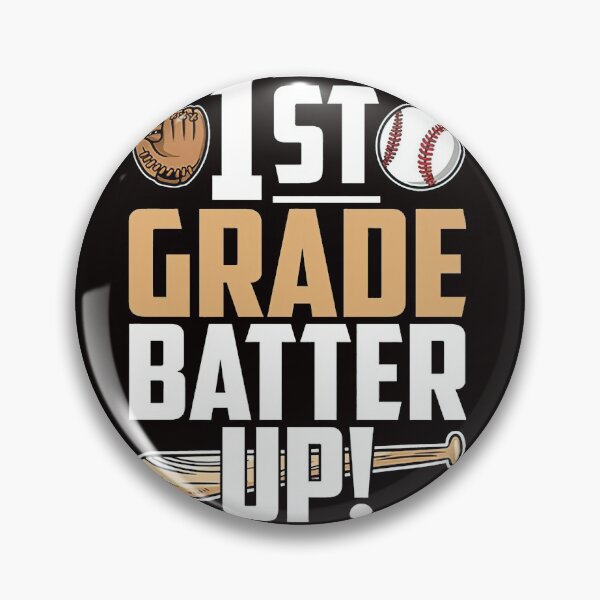 Item preview, 1st Grade Batter Up Baseball designed and sold by shopCao22.