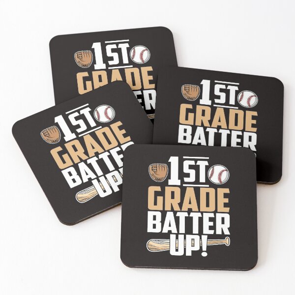 Item preview, 1st Grade Batter Up Baseball designed and sold by shopCao22.