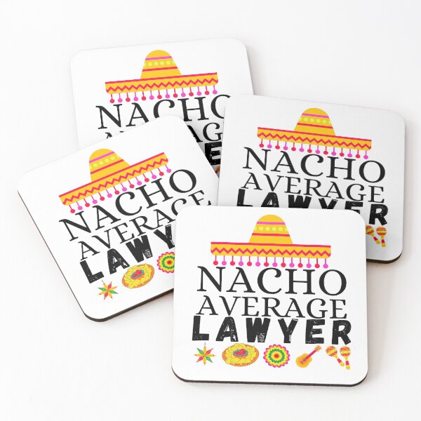 Item preview, nacho average lawyer designed and sold by ronaldsonou.