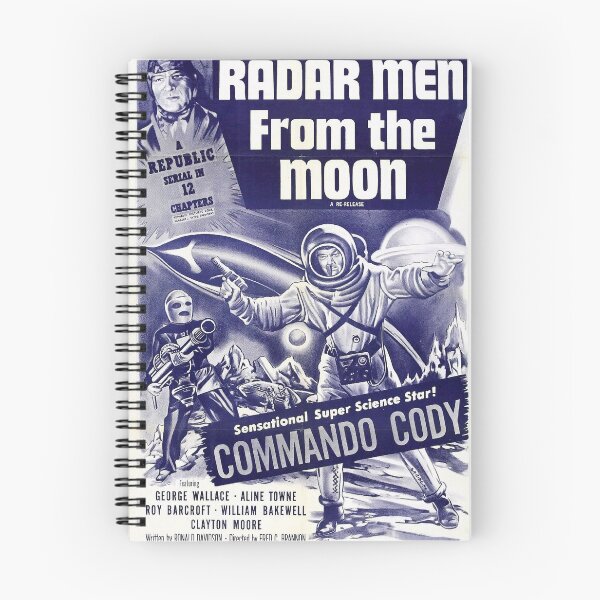 Item preview, Radar Men The  Moon Vintage sci-fi movie poster  designed and sold by beachcamper.