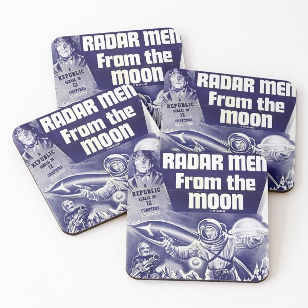 Item preview, Radar Men The  Moon Vintage sci-fi movie poster  designed and sold by beachcamper.