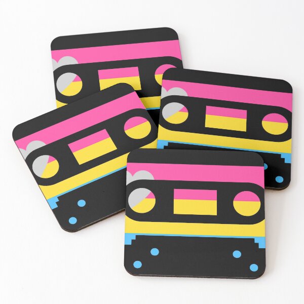 Aperçu de l'œuvre Cassette Pride - Panromantique créée et vendue par thesassypanda.