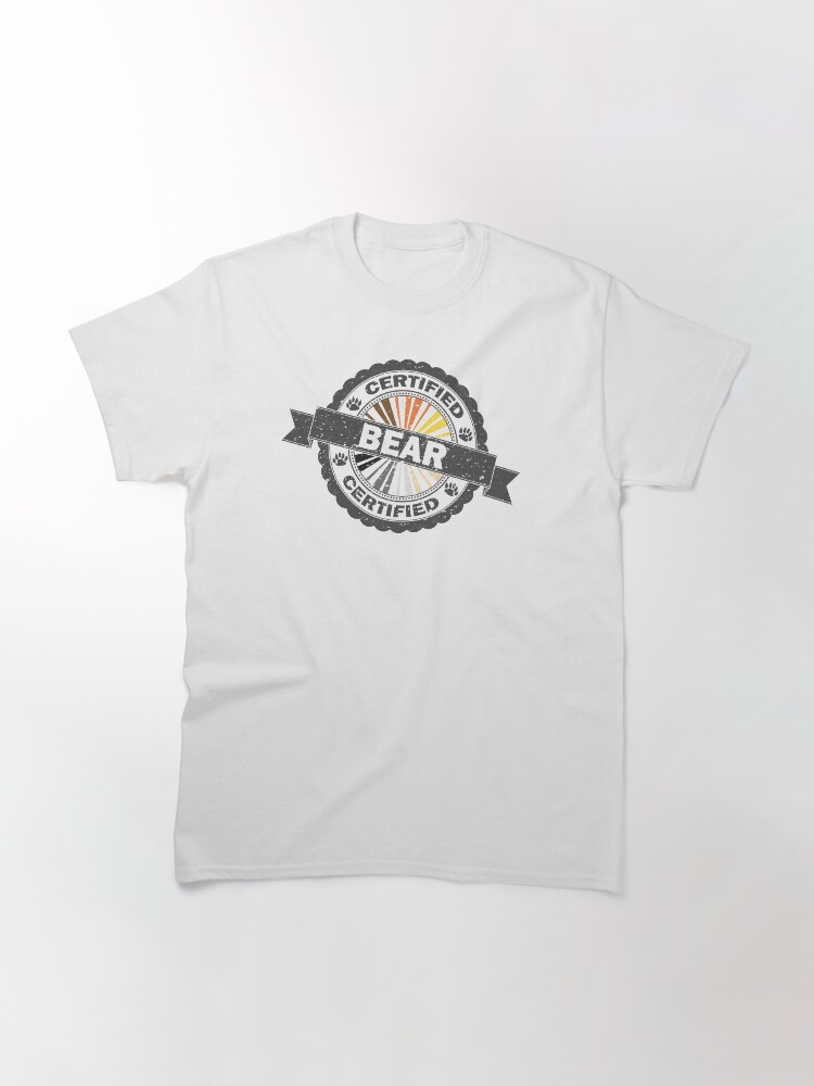 Alternate view of Certified Bear Stamp Classic T-Shirt