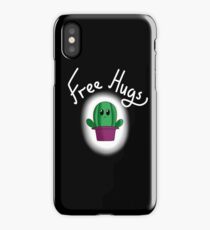 Free Cactus Hugs iPhone Case