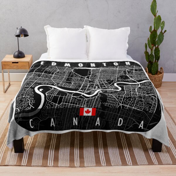 Item preview, EDMONTON MAP CANADA designed and sold by hatimelhag.