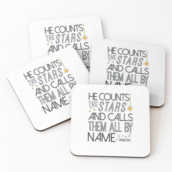 Item preview, He Counts the Stars designed and sold by designbyjodyb.