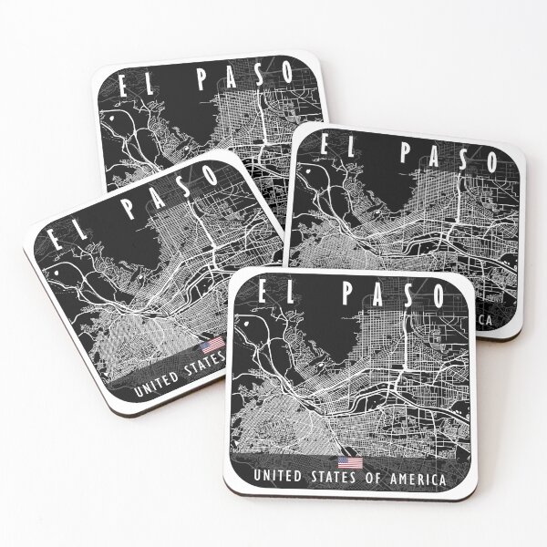 Item preview, EL PASO MAP USA designed and sold by hatimelhag.