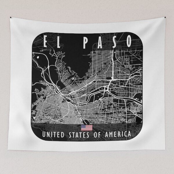 Item preview, EL PASO MAP USA designed and sold by hatimelhag.