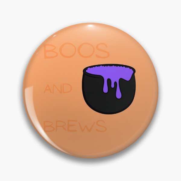 Item preview, Boos And Brews with Orange Writing designed and sold by GeoTeasters.