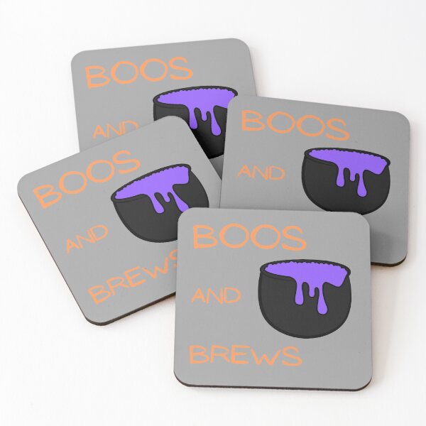 Item preview, Boos And Brews with Orange Writing designed and sold by GeoTeasters.