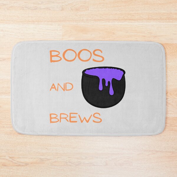 Item preview, Boos And Brews with Orange Writing designed and sold by GeoTeasters.
