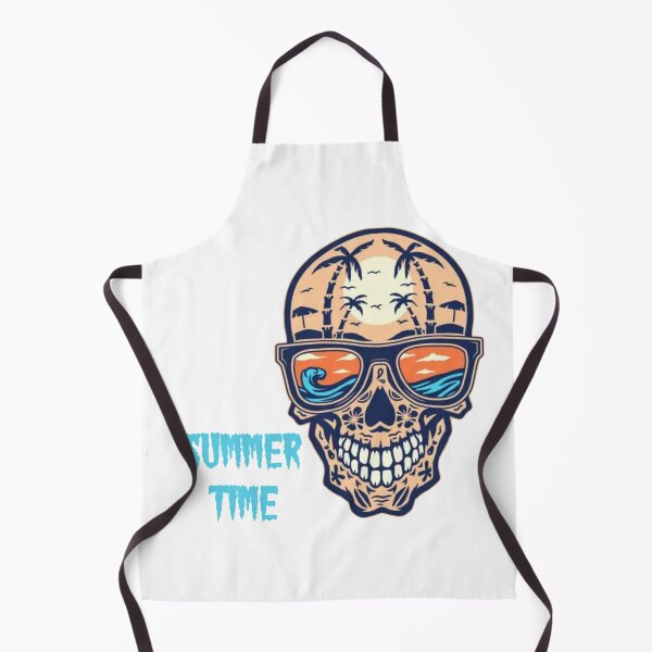 Item preview, Skull and Summer Time designed and sold by rahman-7.