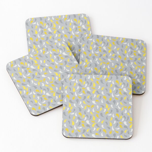 Item preview, Gray and Yellow Swirls designed and sold by NancyMerkle.