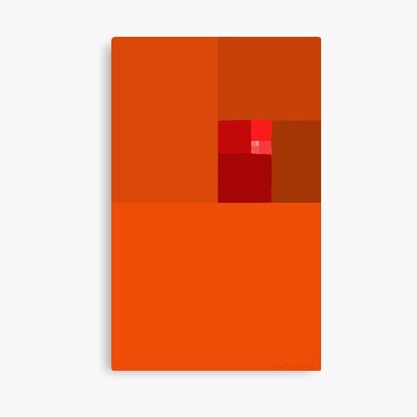 Item preview, Fibonacci squares designed and sold by GanethLey.art.