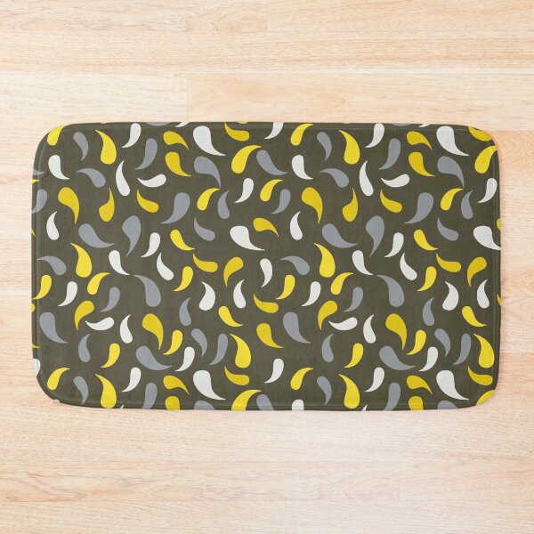Item preview, Gray and Yellow Swirls  designed and sold by NancyMerkle.