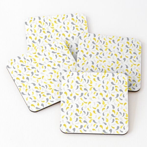 Item preview, Gray and Yellow Swirls  designed and sold by NancyMerkle.
