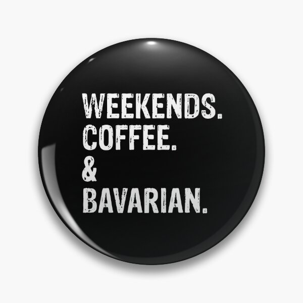 Item preview, Weekends Coffee and Bavarian - Funny Distressed Bavarian Mountain Scent Hound Gift  designed and sold by Guarddogdrive.