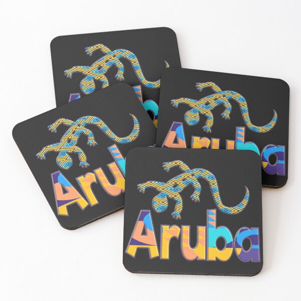 Item preview,  ARUBA - ONE HAPPY ISLAND - LIZARD PARADISE designed and sold by Ralek.