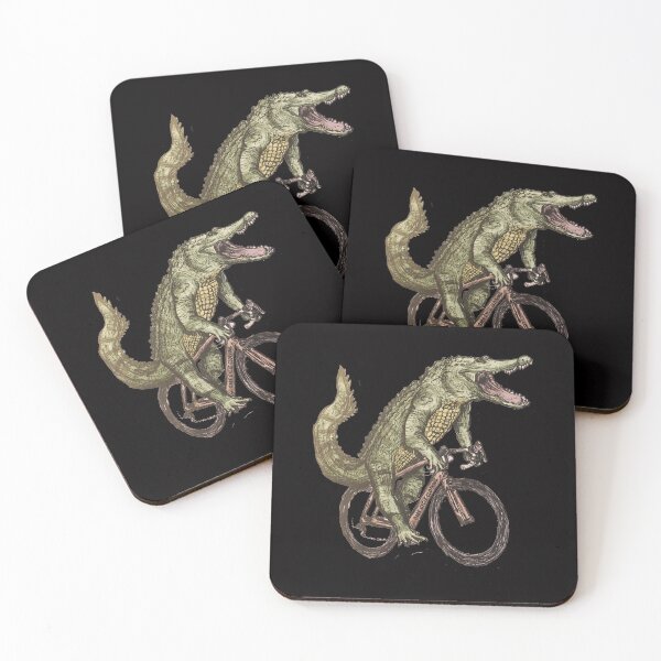 Item preview, Bicycling Alligator designed and sold by shopCao22.