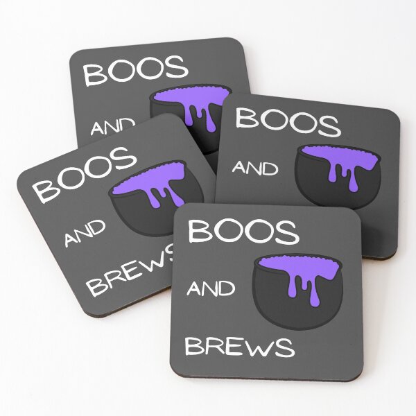 Item preview, Boos and Brews White Write designed and sold by GeoTeasters.