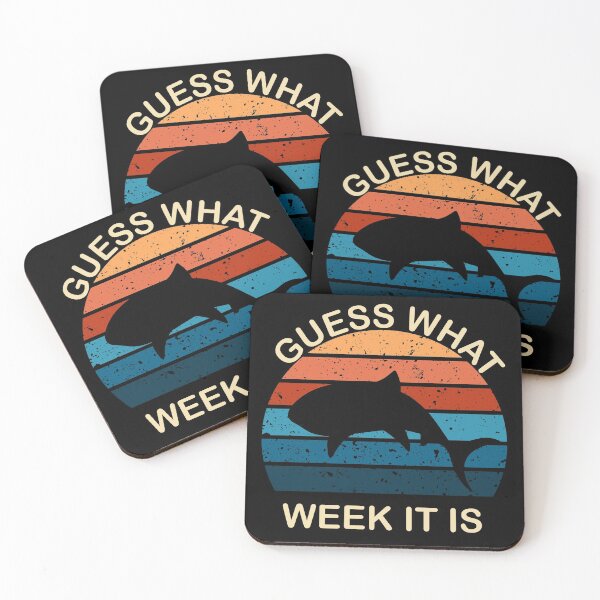 Item preview,  guess what week it is shark funny jokes designed and sold by seriesxanime.