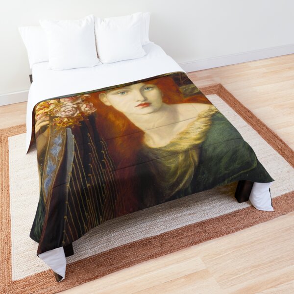 La Ghirlandata (1873) by Dante Gabriel Rossetti Comforter
