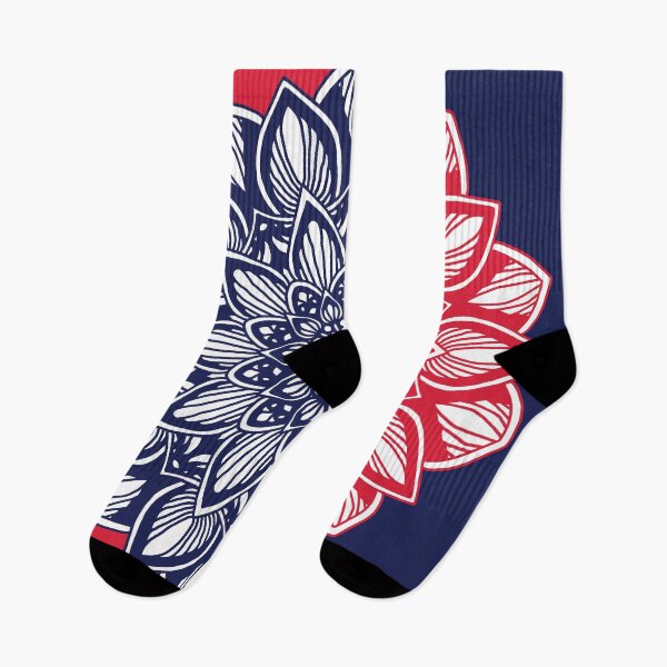 Item preview, Mandala Red White and Blue Split designed and sold by Mindhive31.
