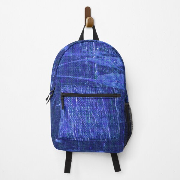 Item preview, abstract blue paint splatters by dePace' designed and sold by mrpropcake.