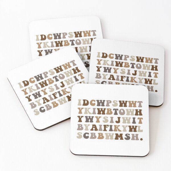 Item preview, Happily 1D Lyrics Brown designed and sold by morgandiehl10.