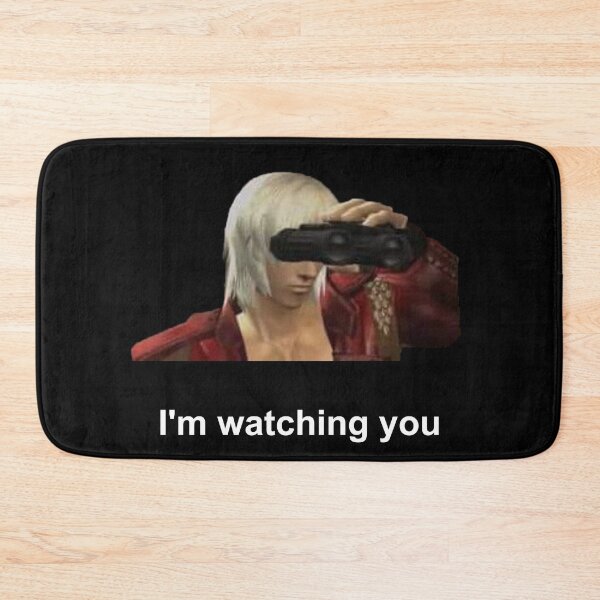 Item preview, I'm watching you - Dante with binoculars funny meme designed and sold by KefrostDs.