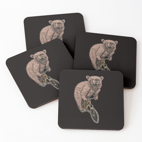 Item preview, Bicycling Bear designed and sold by shopCao22.